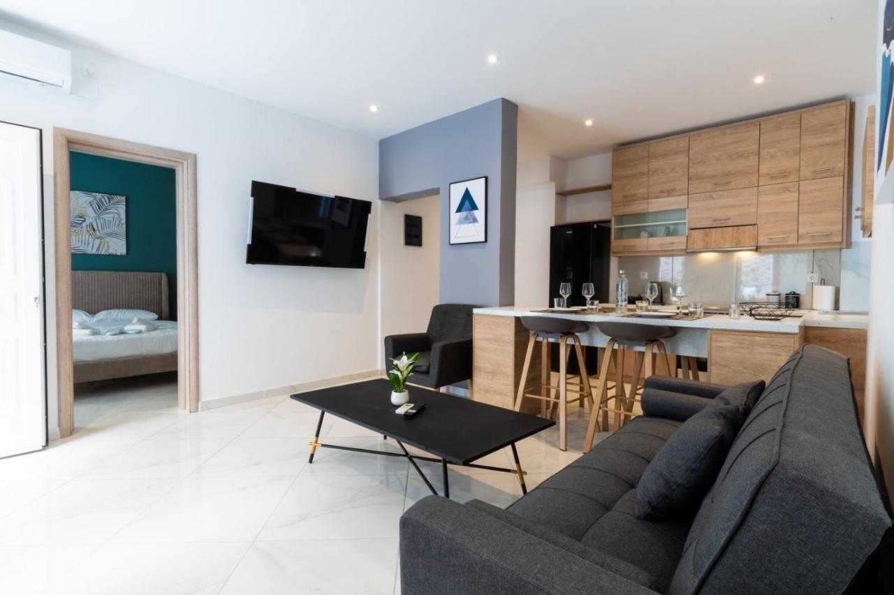 Aiolos Luxury Suite 3 Agios Dimitrios Near Metro Athene Buitenkant foto
