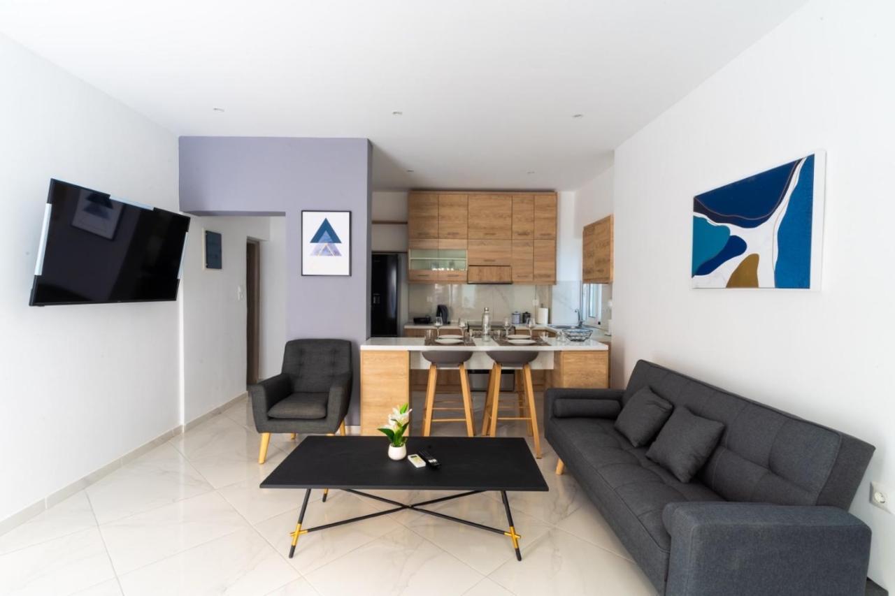 Aiolos Luxury Suite 3 Agios Dimitrios Near Metro Athene Buitenkant foto
