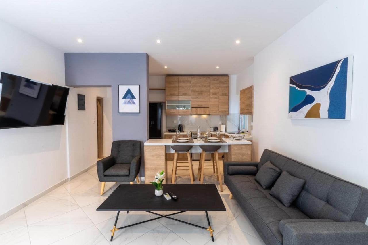 Aiolos Luxury Suite 3 Agios Dimitrios Near Metro Athene Buitenkant foto