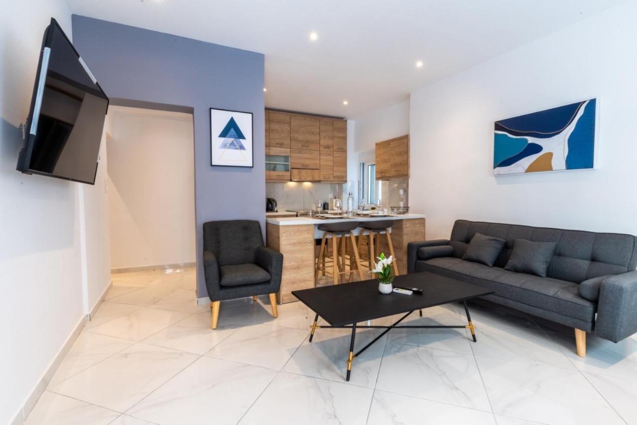 Aiolos Luxury Suite 3 Agios Dimitrios Near Metro Athene Buitenkant foto